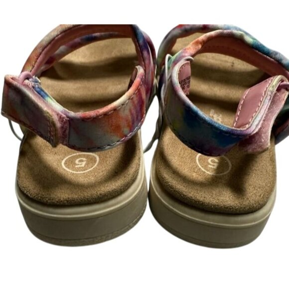 Cat & Jack Toddler Girls Chaya Footbed Sandals Size 5 - Picture 4 of 6